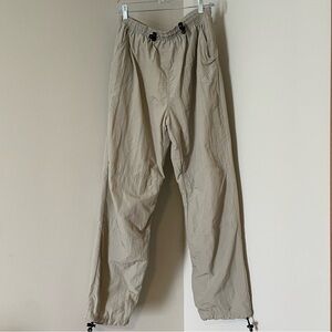 Adidas Men's Beige Lightweight Track Pants